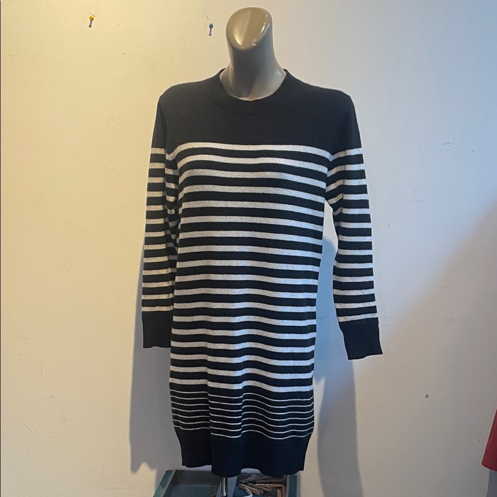 Enza Costa cashmere sweater dress XS-M